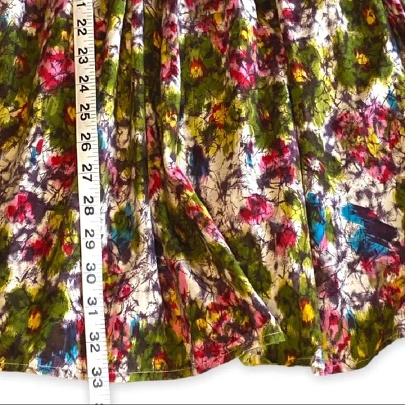 Bar III | 💎 Abstract Floral Fit and Flare Mini Dress. - Picture 4 of 12